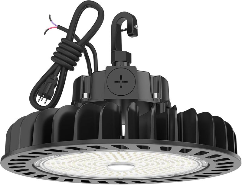 Hyperlite LED High Bay Light | 29000LM（ 200W ） Dimmable High Bay LED Lighting | UL Listed | 5000K Commercial Lights | US Hook Included | Alternative to 850W MH/HPS - Image 1